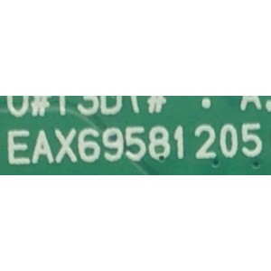 MAIN PARA LG SMART TV 4K RESOLUCION (3840X2160) / NUMERO DE PARTE EBT66969802 / 66969802 / RU2762A16D / EAX69581205 / MODELO 55UQ7070ZUE.BUSYLKR / 55UQ7070ZUE